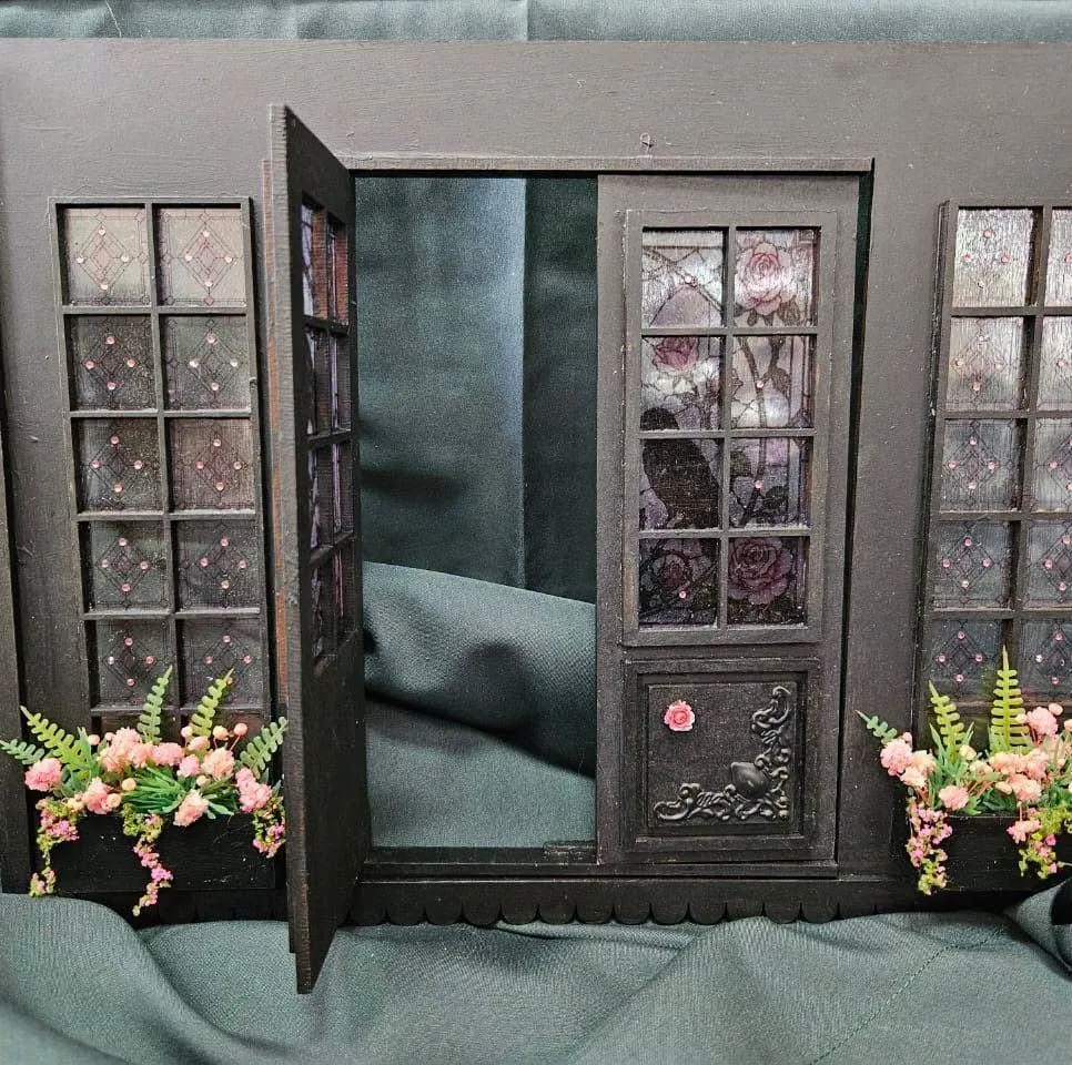 Detailed miniature shopfront by Tica Studio